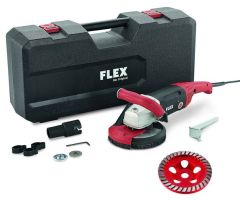 Flex-tools 418765 418.765 LD 18-7 150 R Kit Turbo-Jet Sanierungsschleifer für randnahes Schleifen 1800 Watt 150 mm