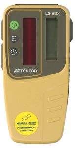 Topcon h18697 LS-80X Empfänger ohne Lattenklemme für roten Rotationslaser