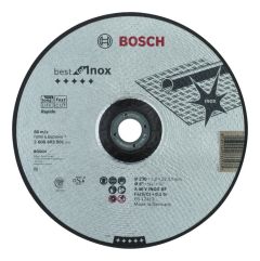 Bosch Blau Zubehör 2608603501 Trennscheibe gekröpft Best for Inox - Rapido A 46 V INOX BF, 230 mm, 1,9 mm