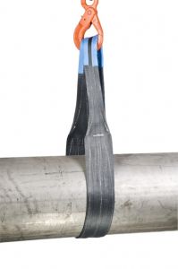 Rema 1211133 S1-PE-6M Polyester-Hebeband mit verstärkten Schlaufen 6,0 mtr 4000 kg