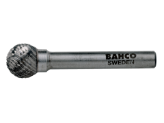 Bahco D1009M06X 10 mm x 9 mm Rotorfräser aus Hartmetall für Metall, mittlerer X-Schnitt 20/10 TPI 6 mm x 49 mm