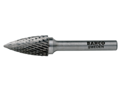 Bahco G1625M06 16 mm x 25 mm Rotorfräser aus Hartmetall für Metall, Geschossform, Mittel 28 TPI 6 mm