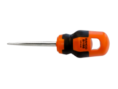 BahcoFIT Ahle mit Schraubendrehergriff, mit kurzem Gummigriff, 6 mm x 50 mm, Einzelhandelsverpackung SB195.006.050