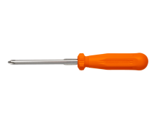 Bahco 1067 Schraubendreher mit umsteckbare Klinge für Schlitz- und Phillips-Schrauben, 0,8 mm × 4,5 mm, PH1