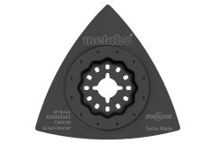 Metabo Zubehör 626963000 Dreieckschleifplatte, Fugen/Spachtel, HM, 78 mm