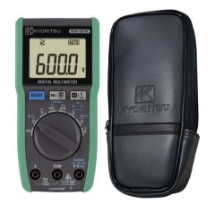 Kyoritsu 30471908 Digitales TRMS-Multimeter, Lieferung mit Tragetasche