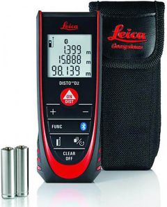 Leica 837031 Disto D2 Laser-Entfernungsmesser mit Bluetooth