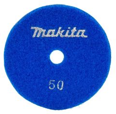 Makita Zubehör D-15584 Diamant-Polierscheibe 100 mm Klettverschluss K50