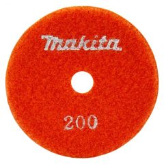Makita Zubehör D-15609 Diamant-Polierscheibe 100 mm Velcro K200