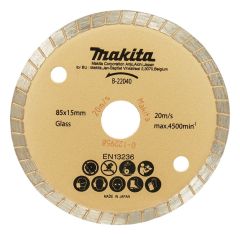 Makita Zubehör B-22040 Diamanttrennscheibe 85 mm Uni für den Trockeneinsatz
