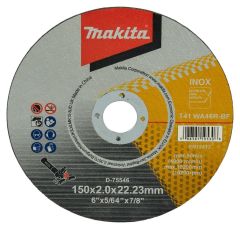 Makita Zubehör D-75546 Trennscheibe aus rostfreiem Stahl 150 x 22,23 x 2 mm