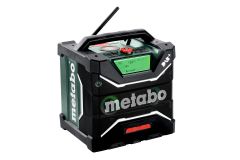 Metabo 600779850 RC 12-18 32W BT DAB+ kabelloses Autoradio mit Ladefunktion und Bluetooth 12-18V exkl. Batterien und Ladegerät
