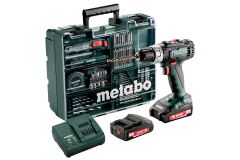 Metabo 602321870 BS 18 L Set Akku-Bohrschrauber 18V, 2,0Ah