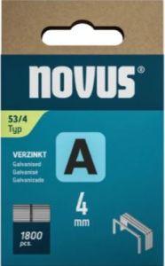 Novus 042-0772 Heftklammer mit Feingewinde A 53/4 mm (1800 Stück)