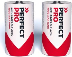 PerfectPro B-C2 NiMH Batterijen Set 2x C - 1