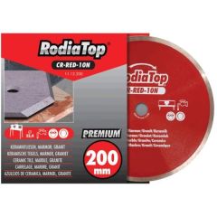 Rodia 11.12.200 CR-RED-10N Diamantscheibe 200 x 25,4 mm Premium-Fliesen
