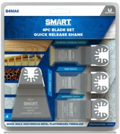 Smart Blades B4MAK 4-teiliges Profi-Messer-Sortiment