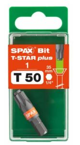 SPAX 5000007899501 BIT T-STAR PLUS T50 35mm S 1 ST