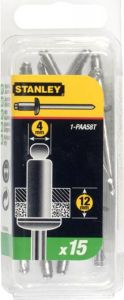 Stanley 1-PAA58T Popniete 4 x 12 mm - 15 Stück