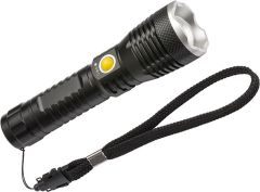Brennenstuhl 1178600400 TL450AF LuxPremium Fokus LED-Taschenlampe mit Batterie CREE-LED 10W 500lm IP44