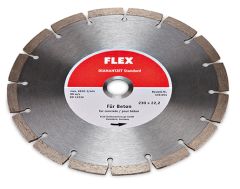 Flex-tools Zubehör 349054 Diamanttrennscheibe 230 x 22,2 mm Standard Beton