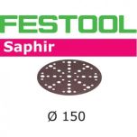 Festool Accessoires 575196 Schuurschijven Saphir STF-D150/48 P50 SA/25 - 1