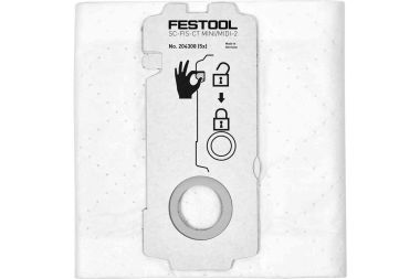 Festool Zubehör 204308 SELFCLEAN Filtersack SC-FIS-CT MINI/MIDI-2/5/CT15