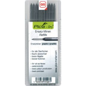 Pica PI4030 4030 Dry Ersatzminen Graphite für Tieflochmarker
