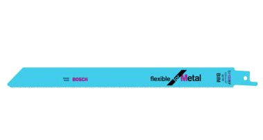 Bosch Blauw Accessoires 2608656020 S1122EF Reciprozaagblad Flexible for Metal 225 mm 5 stuks