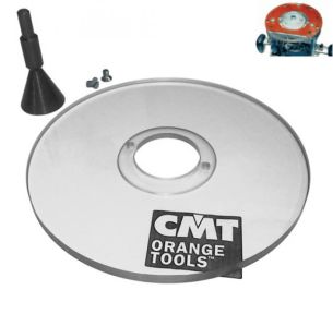 CMT CMT300-SB1 Universeller Sockel (S-Sockel) Option: Grundplatte für die Oberfräse (Löcher müssen entsprechend der Maschine gebohrt werden)