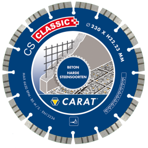 Carat CSC3502000 Diamanttrennscheibe Beton CS Classic 350 x 20 mm