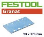 Festool Accessoires 498933 Schuurstroken Granat STF 93x178/8 P40 GR/50