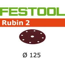 Festool Accessoires 499093 Schuurschijven Rubin 2 STF D125/90 P40 RU/50 - 1