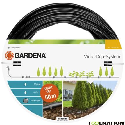 Gardena 13013-20 Micro-Drip-System Start Set Pflanzreihe L - 1