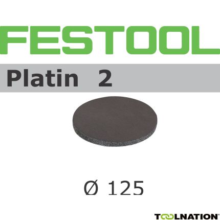 Festool Accessoires 492373 Schuurschijven Platin STF D125/0 S400 PL2/15 - 1
