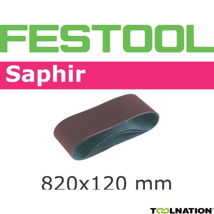 Festool Accessoires 488082 Schuurband CMB120 820x120-P80-SA/10 - 1