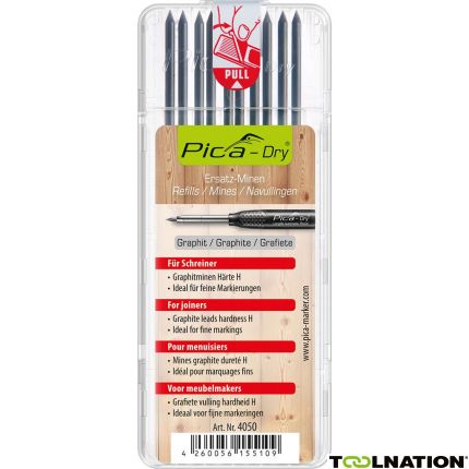 Pica PI4050 4050 Dry Refill Graphit Zimmerleute/Maurer für Markierstift - 1