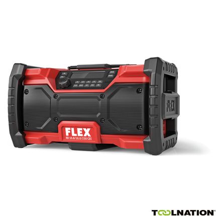 Flex-tools 484857 RD 10.8/18.0/230 Digitales Akku-Baustellenradio 10,8 / 18 Volt ohne Akku oder Ladegerät - 7