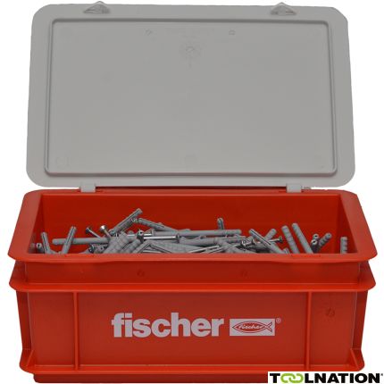 Fischer 523727 Nageldübel N 6 x 60/30 S BOX mit Senkkopf 400 Stück - 1