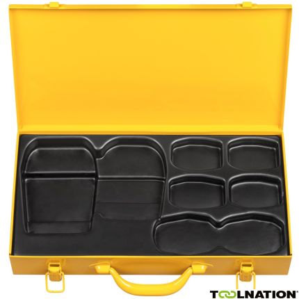 Rems 574516 R Stalen koffer met inlage voor 6 persbekken 45 graden, Z bekken, Z1, Z1 mini - 1