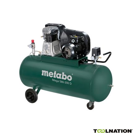 Metabo 601588000 Mega 580-200 D Kompressoren Mega 200ltr - 1