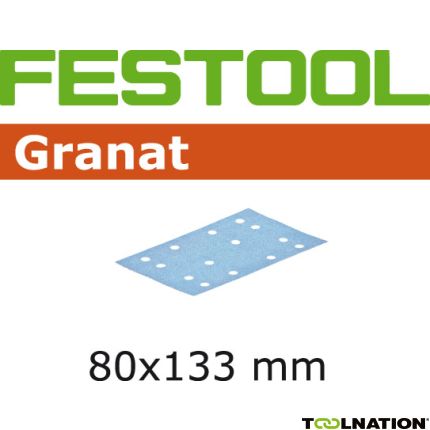 Festool Accessoires 497127 Schuurstroken Granat STF 80x133 P40 GR/10 - 1