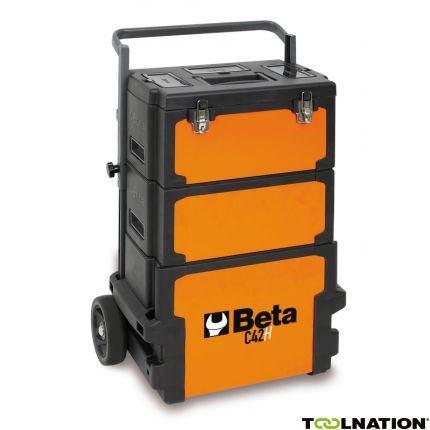 Beta 042000002 42000002 C42H Werkzeugwagen mit 3 Fächern Orange - 2