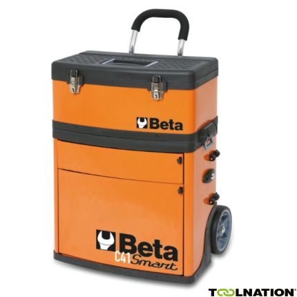 Beta 041000001 41000001 C41S Werkzeugwagen 2-teilig Orange - 2