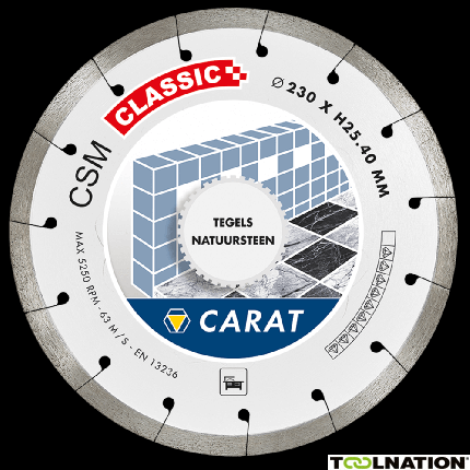 Carat CSMC150300 Diamanttrennscheibe FLIESEN CSM CLASSIC 150x22.2MM - 1