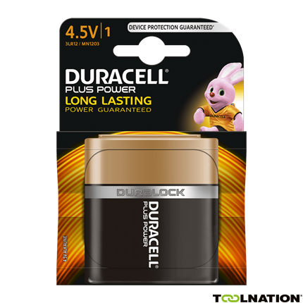 Duracell D114623 Batterie Alkaline Plus Power 4,5V 1. - 1