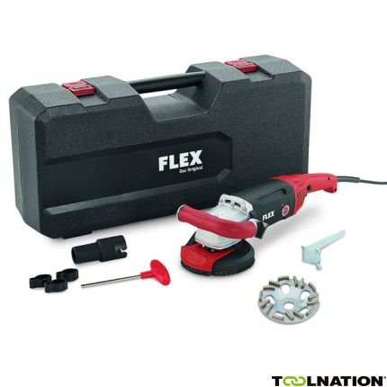 Flex-tools 408611 408.611 LD 18-7 125 R Kit TH-Jet Sanierungsschleifer für randnahes Schleifen 1800 Watt 125 mm - 1