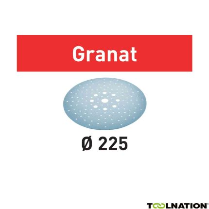 Festool Zubehör 205666 Schleifscheibe Granat STF D225/128 P120 GR/5 - 2