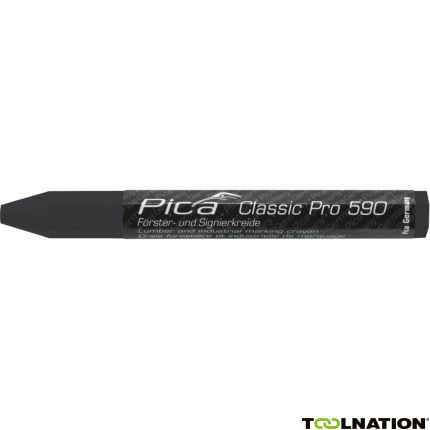 Pica PI59046 CLASSIC PRO 590 Markierungskreide Schwarz 12 Stück - 1