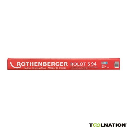 Rothenberger Zubehör 40094 ROLOT S 94 Hartlot CuP 179 nach ISO 17672, 500 mm, 1 kg, eckig - 2
